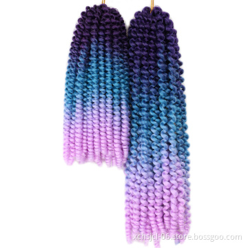 12 Inches Spring Twist Braiding Hair Crochet Braids Synthetic Hair Extensions for Hair